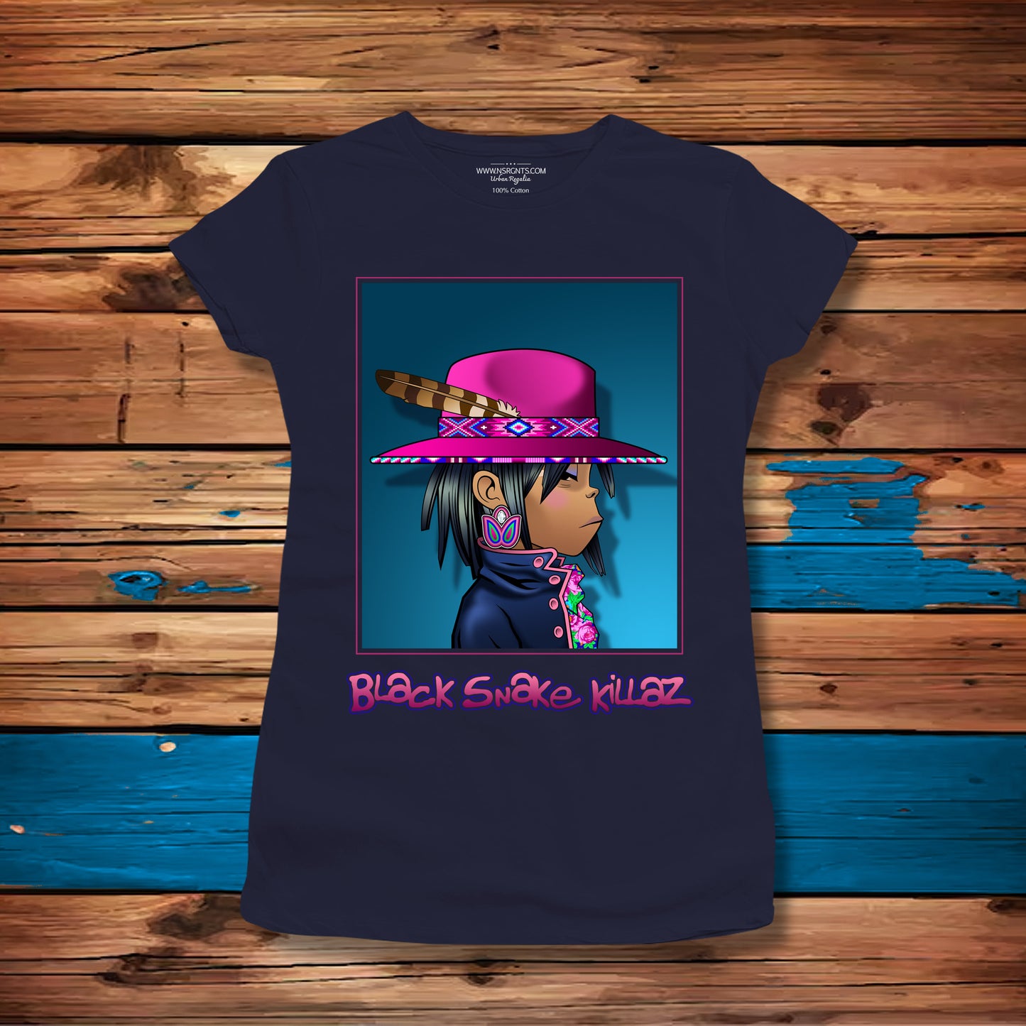 Auntie Noodle T-Shirt (Womens Fitted)
