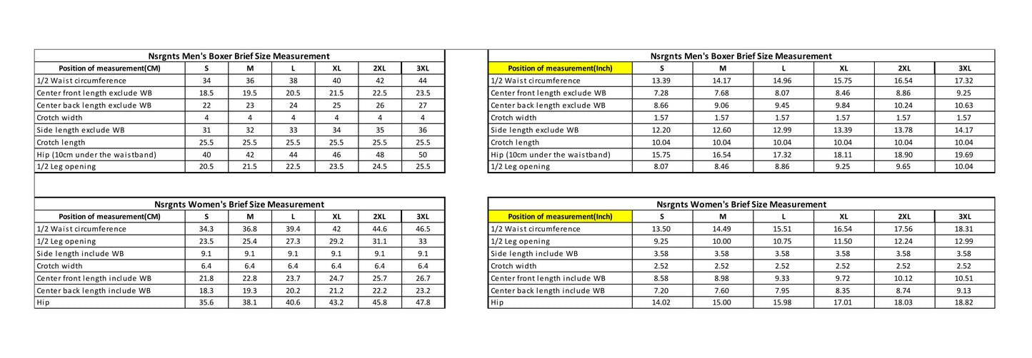 NSRGNTS Uncle Undies