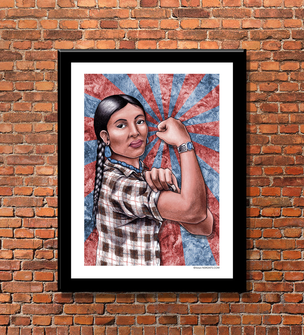 Warrior Wombyn Poster