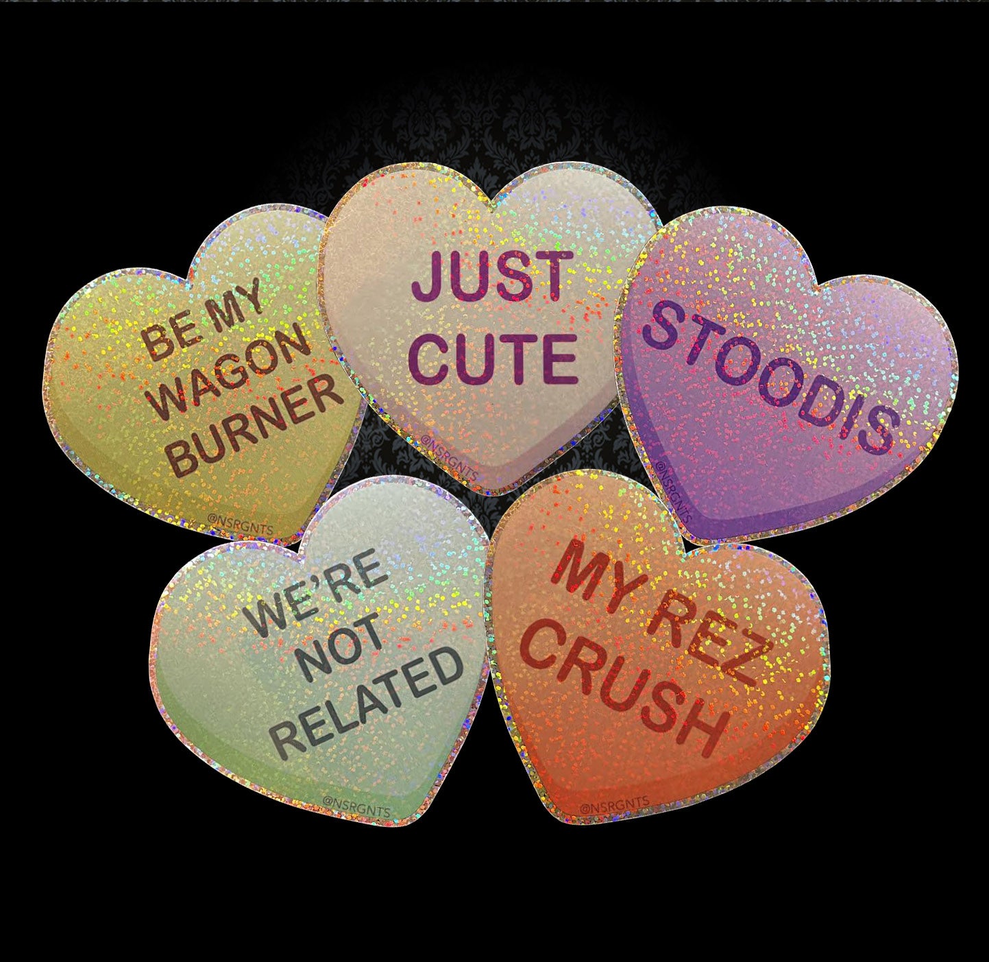 NSRGNTS Conversation Hearts Set 2