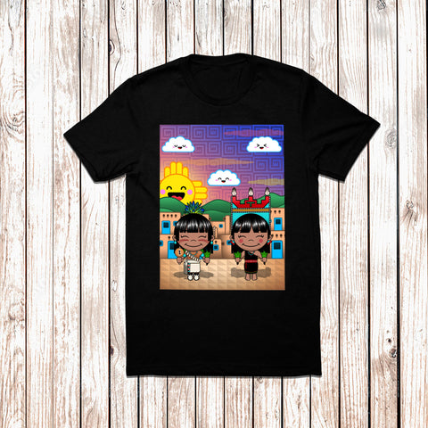 Kawaii Pueblo Corn Dancers T-Shirt