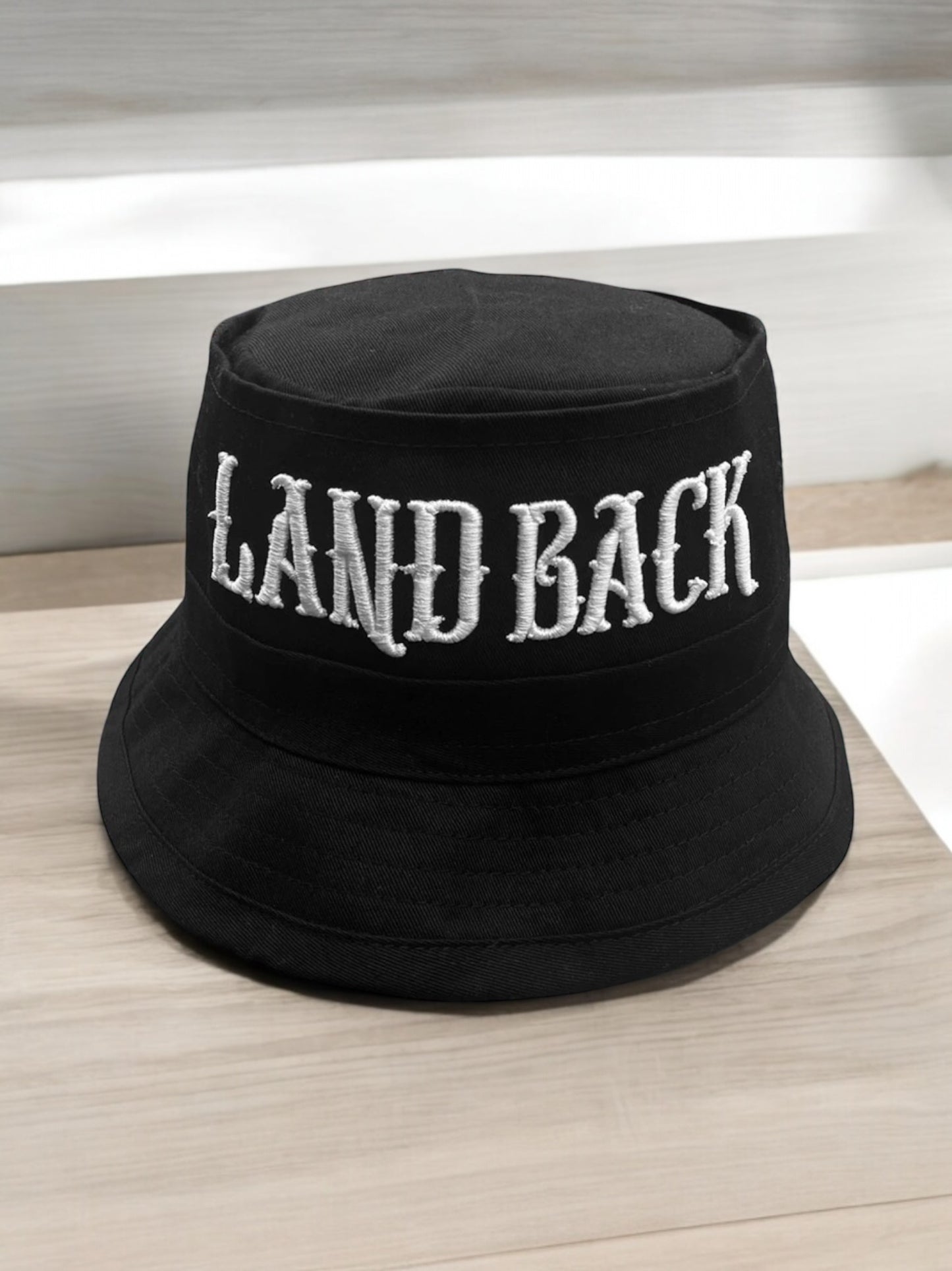 #LANDBACK Bucket Hat (Black)