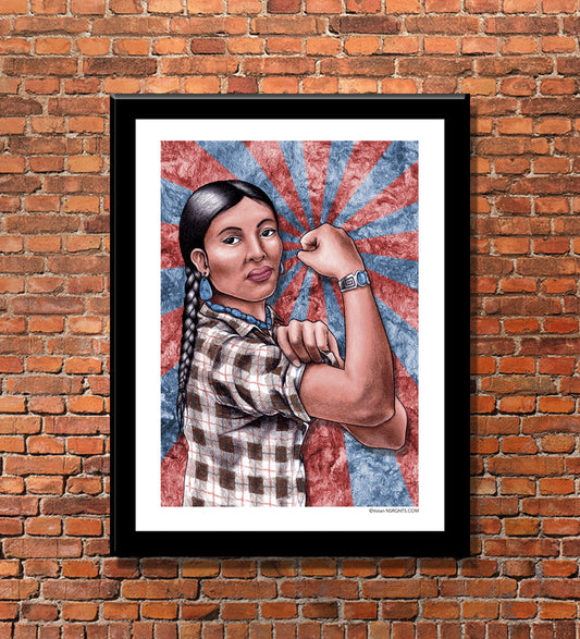 Warrior Wombyn Poster