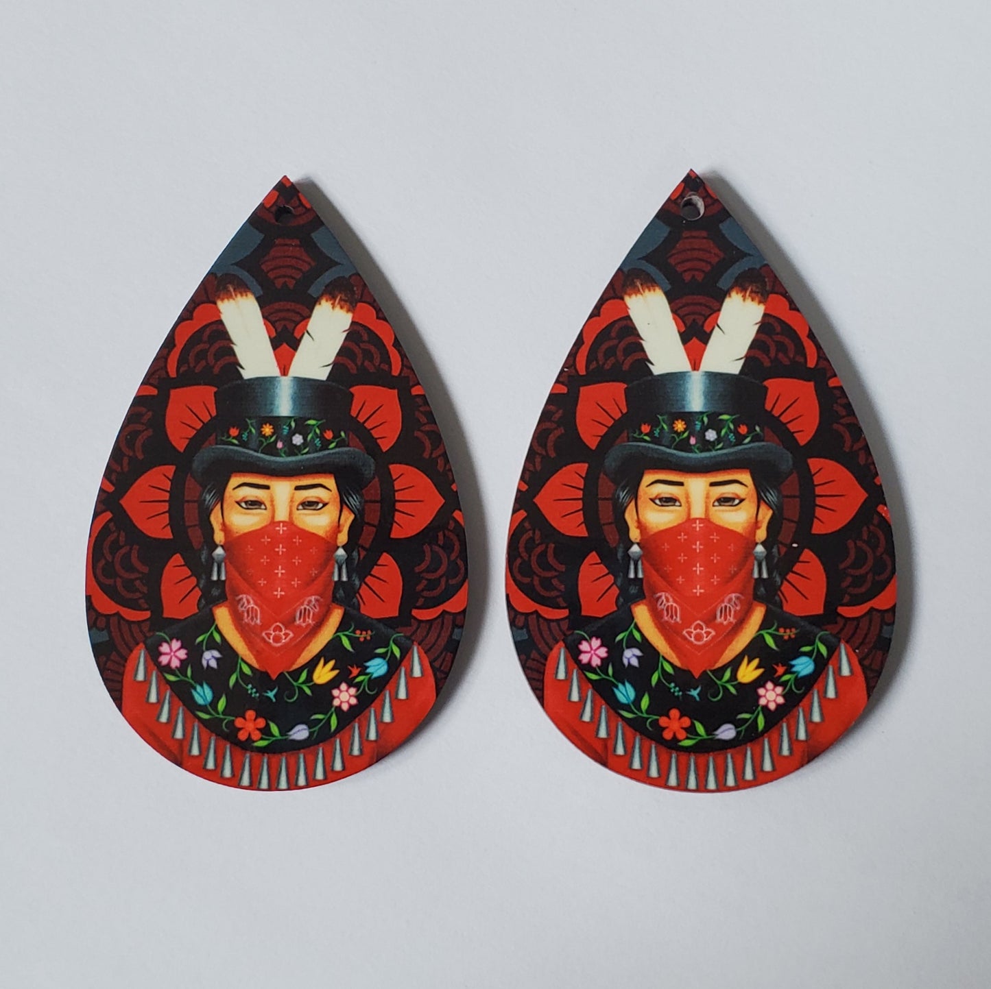 MMIW/Water Protector Mural Earrings