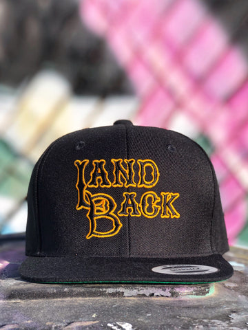 Land Back SnapBack (Black)