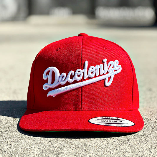 Decolonize Classic Snapback (Red)