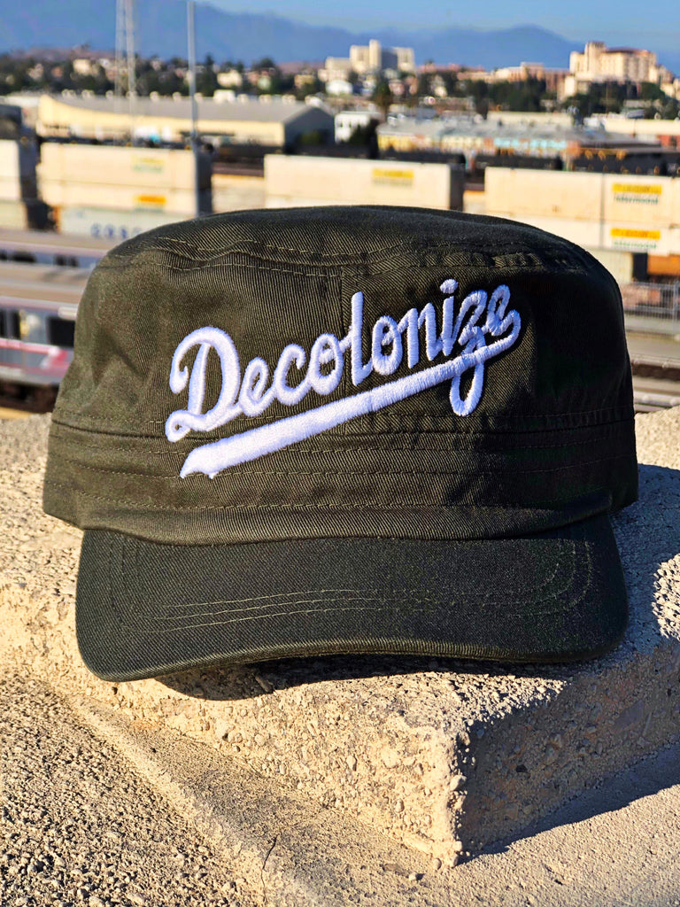 Decolonize (Militant Green) Rebel Hat – NSRGNTS