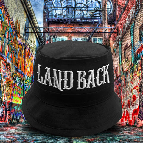 #LANDBACK Bucket Hat (Black)